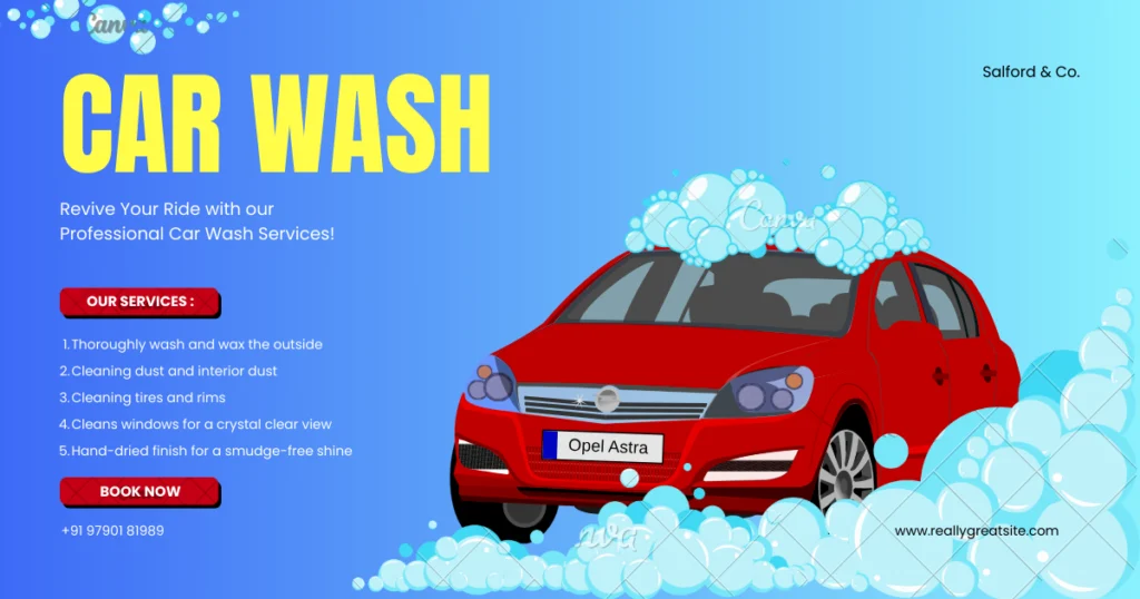car wash in erode